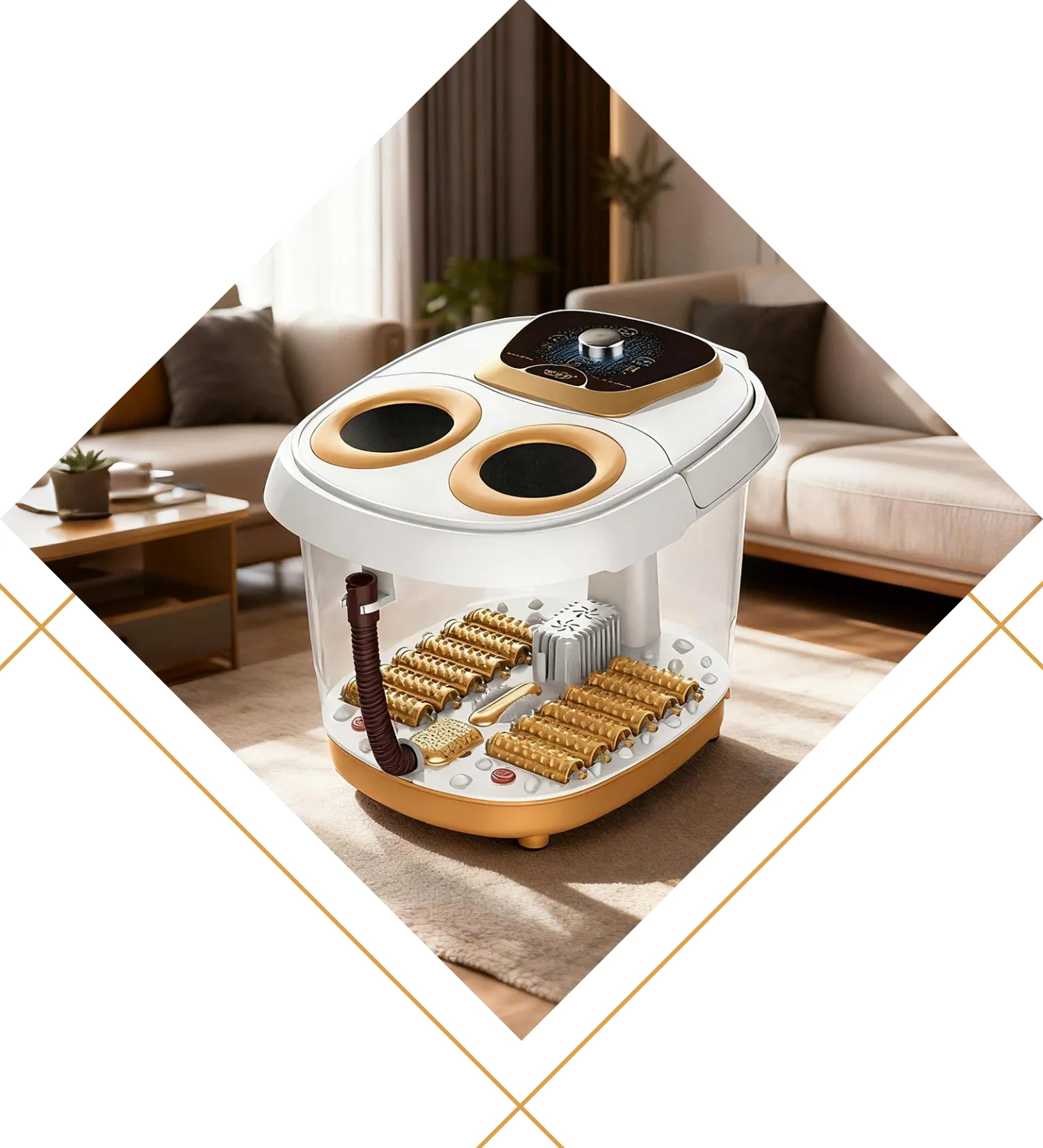 Jalkakylpylähierontalaite Jalkakylpylähierontalaite