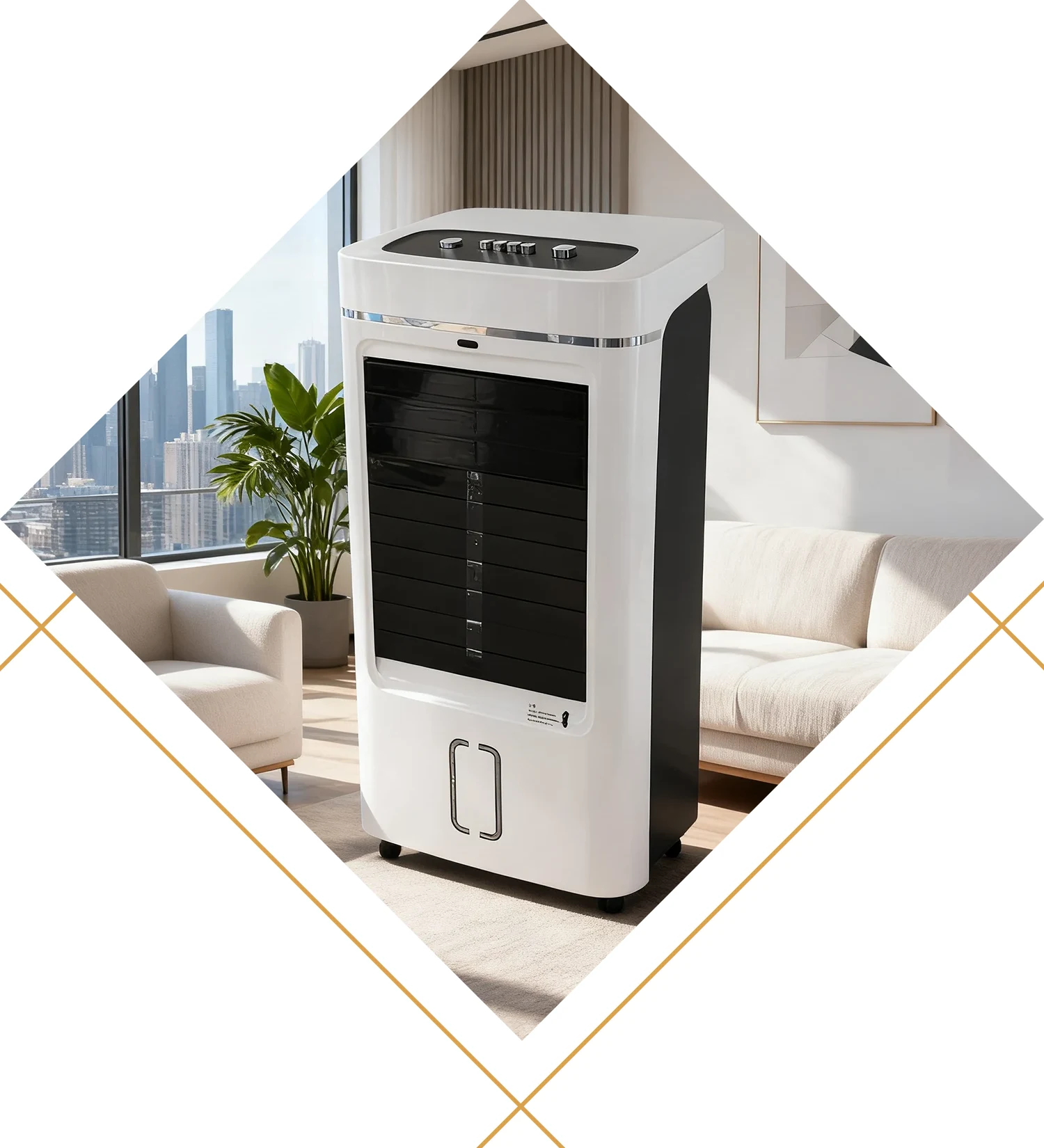 Ilmanjäähdytystuuletin Ilmanjäähdytystuuletin